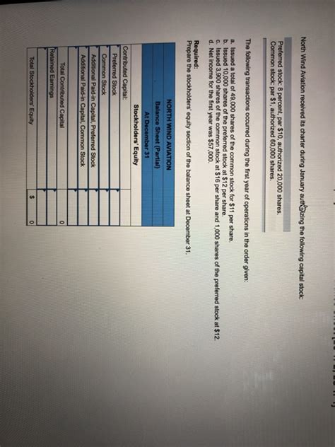 Solved North Wind Aviation Received Its Charter During Chegg