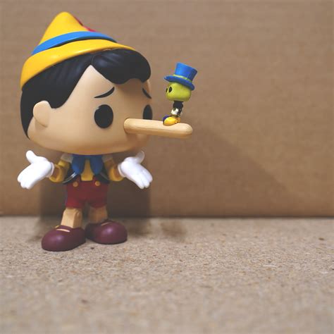 Funko Pop Pinocchio Pinocchio Long Nose With Jiminy Cricket Vinyl