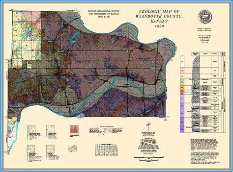 KGS Geologic Map Wyandotte Large Map