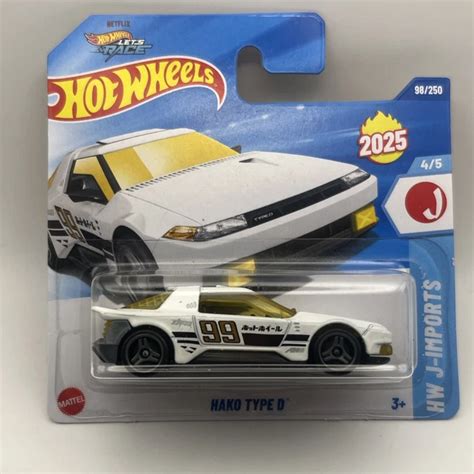 HOT WHEELS 2025 Hako Type D HW J Imports 4 5 98 JDM Initial D