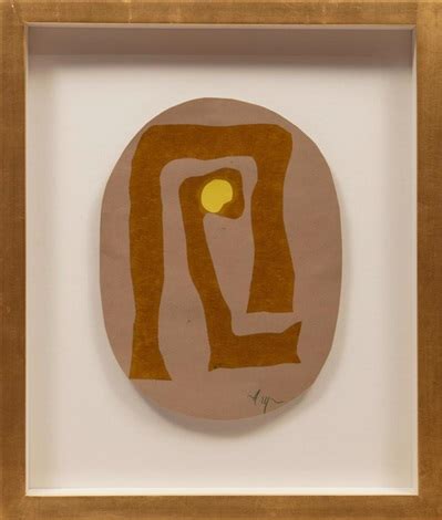 Oval Working Plan Par Jean Hans Arp Sur Artnet