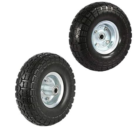 Buy Linksworld Puncture Proof Solid Rubber Tyre Wheels Garden Wagon