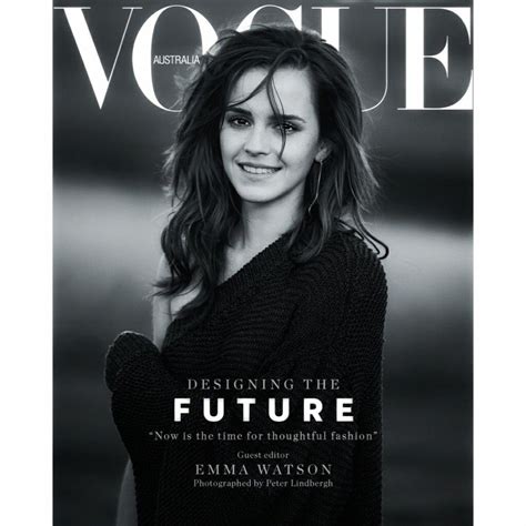 Emma On The Current Issue Of Australian Vogue Cover Emma Watson