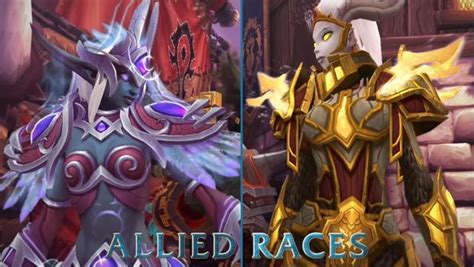 World Of Warcraft Battle For Azeroth Allied Races And Features Rundown