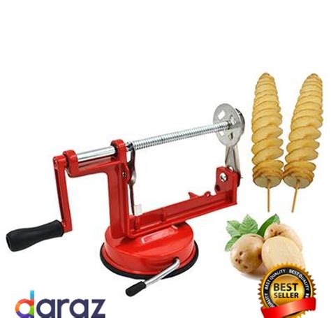 Manual Spiral Tornado Potato Cutter Potato Tower Chip Twister Vegetable