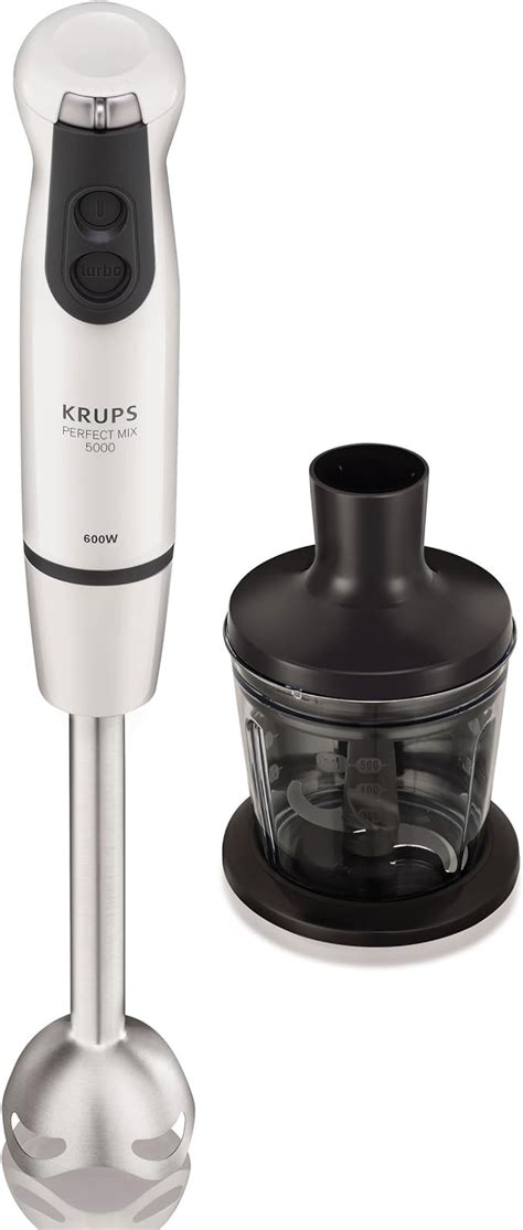 Krups Perfect Mix 5000 Plus Mixeur Plongeant Et Hachoir 0 8 L 600 W 250