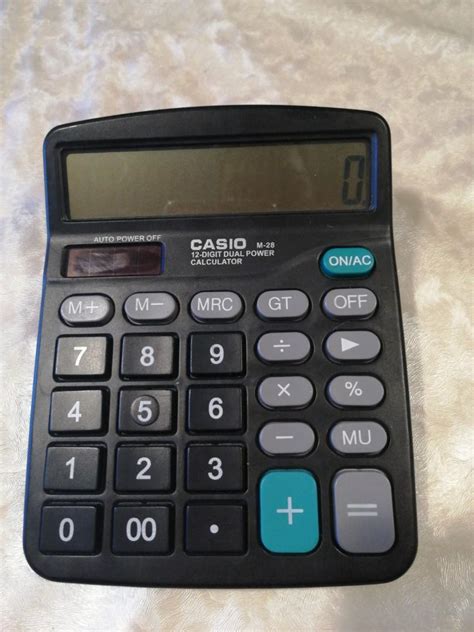 Casio M 28 Calculator Solar Powered Only Computers And Tech Office