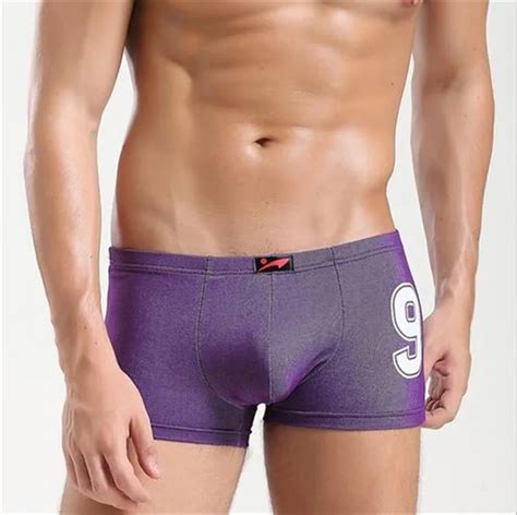 Pcs Lot Sexy Men Tight Underwear Boxers Male Cotton Trunks Boxers