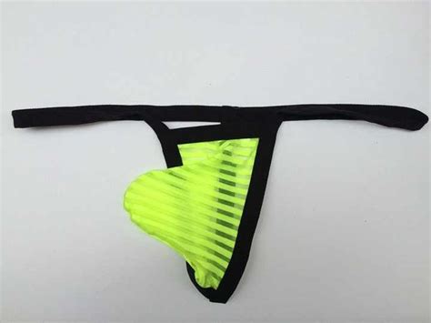 Men S See Through Thong G String Underwear Men S Hot T Back Thong G String Man Panties Alibaba