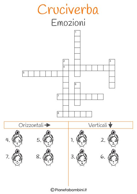15 Cruciverba Illustrati Per Bambini Da Stampare PianetaBambini It