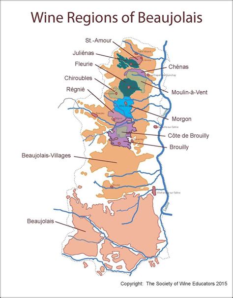 Revista Eno Estilo Mapas do Vinho Região de Beaujolais França