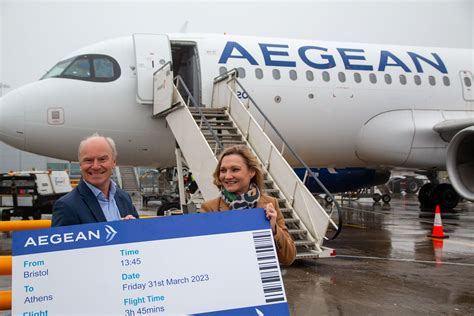 Aegean Airlines Inaugurates Athens Bristol Flights