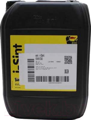 Eni I-Sint 5W30 (20л) Моторное масло купить в Минске, Гомеле, Витебске ...