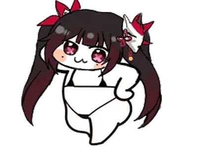 Sticker De Vie De Voyou Sur Honkai Star Rail Doro Sparkle Bikini Smug Face Hanabi