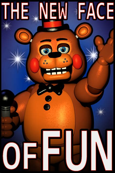 Toy Freddy Poster By Lillytherenderer On Deviantart