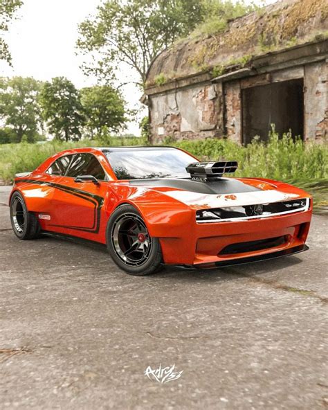 2024 Dodge Charger Banshee With Widebody And EV Blower Tech Marks