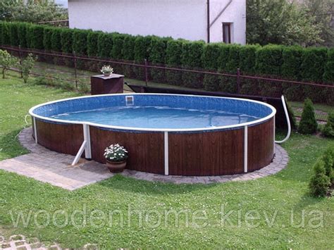 Каркасный овальный басейн AZURO DE LUXE Ø5,5х3,7х1,2м с песочным ...