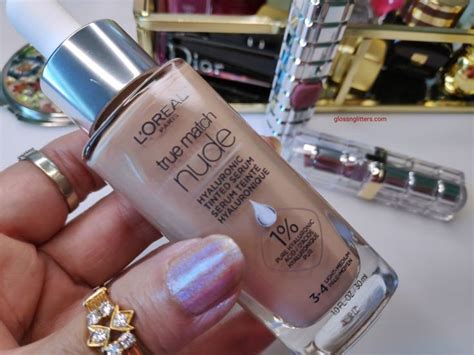 New L Oreal True Match Nude Hyaluronic Tinted Serum Review Glossnglitters Loreal True Match
