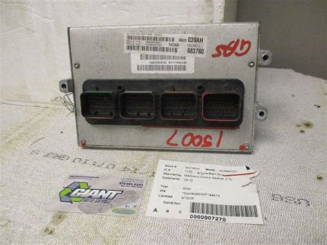 Find Dodge Durango Engine Brain Box Electronic Control Module