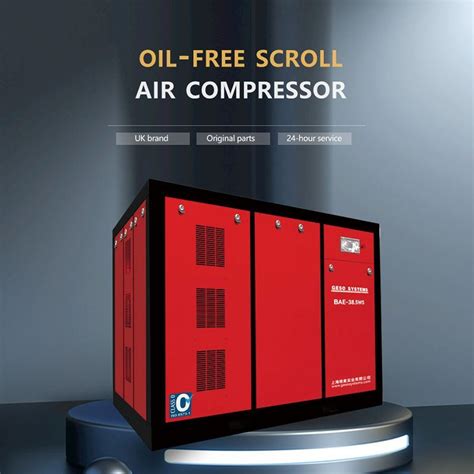 Geso Uk Brand Oil Free Scroll Air Compressor Air Compressor And