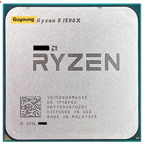 YZX Ryzen 5 1500 X R5 1500X R5-1500X 3.5 GHz Quad-Core Eight-Core CPU ...