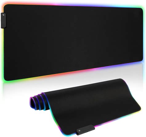 Kingson Gaming Mauspad Mousepad Xxl X Mm Mousepad Rgb Gro