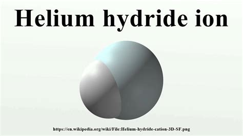 Helium hydride ion - Alchetron, The Free Social Encyclopedia