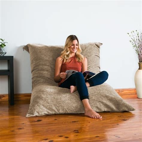 Jaxx Floor Chenille Pillow Bean Bag Lounger Bed Bath Beyond