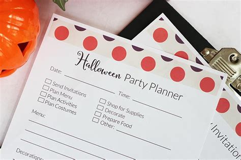 printable halloween planner coupon book sunny day family