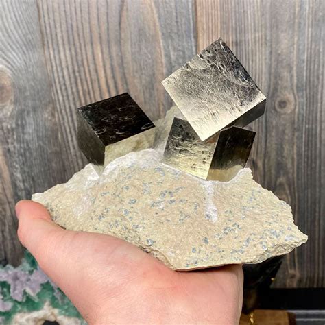 Large Beautiful Cubic Pyrite Specimen From Spain Mineral Mike