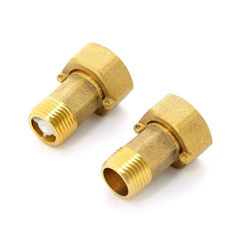 Комплект американок с обратным клапаном ИТЭЛМА 3/4"х1/2" для счетчика ...
