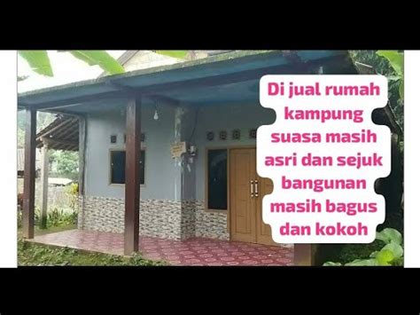 Di Jual Rumah Kampung Luas Tanah 157mtr Surat SHM LOKASI DESA SUKAJADI