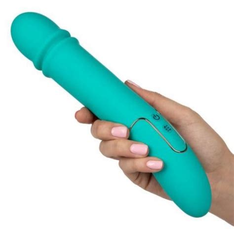 Shameless Flirt Hand Held Sex Machine Teal Sex Toys At Adult Empire