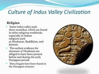 Indus Valley Civilization Religious Practices