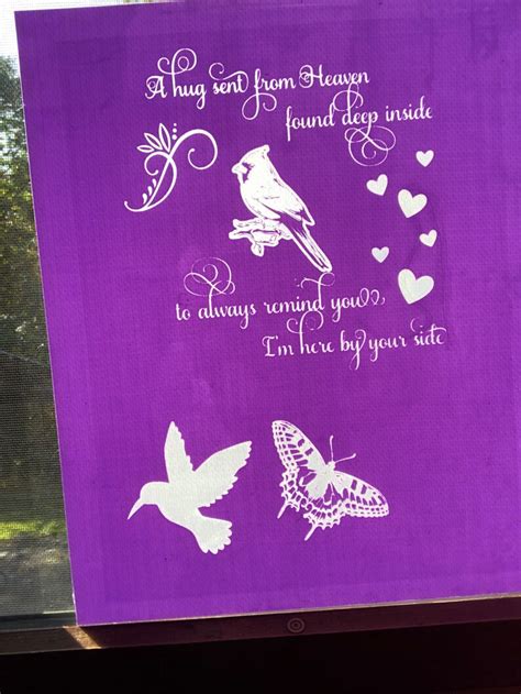 A Hug Sent From Heaven Silk Screen Stencil Silk Screen Etsy