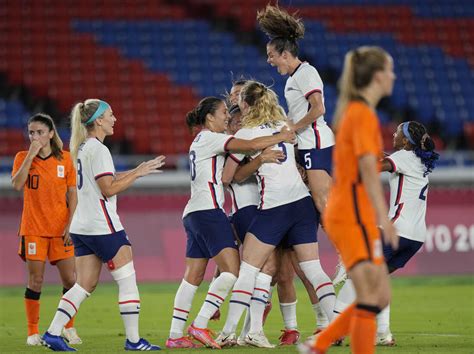 USWNT Beats The Netherlands And Advances To Olympic Semifinals : Live ...