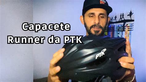 Capacete Runner Da Marca Ptk Bike Canal Trilhando YouTube