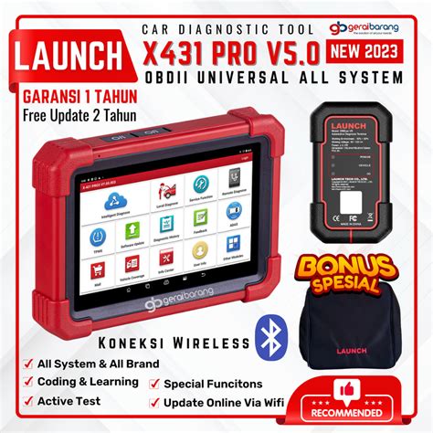 Jual Launch X Pro V Scanner Mobil Universal All System Diagnostik