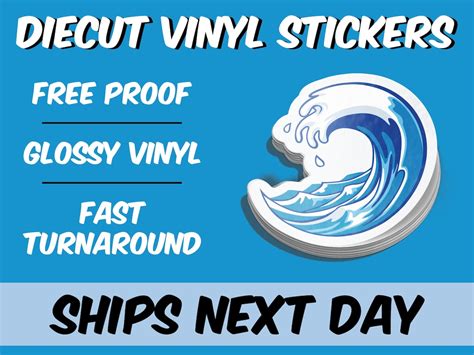 Custom Stickers Waterproof Vinyl Die Cut Stickers Logo - Etsy