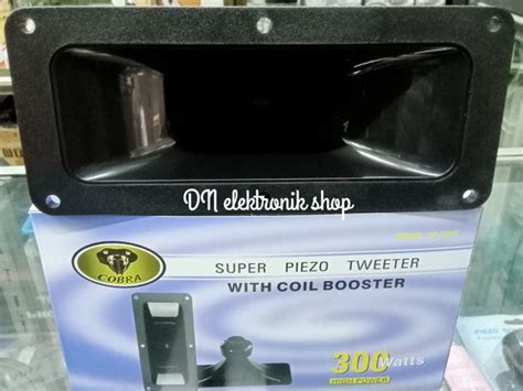 Speaker Twitter Sound System Audio COBRA PIEZO Horn Corong Mini Pasif