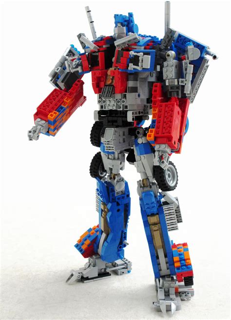 This transforming Optimus Prime LEGO build might be one of the most impressive yet