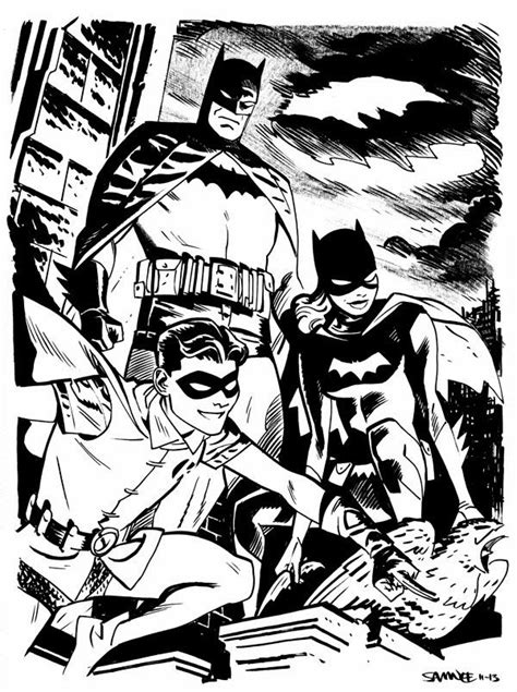 Chris Samnee Comic Book Artists Comic Artist Comic Books Art Batman