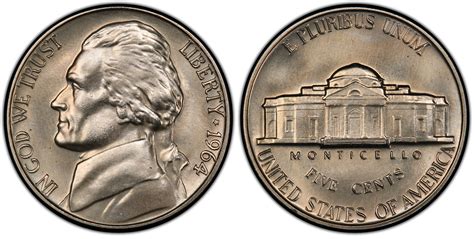 1964 5C SMS, FS (Special Strike) Jefferson Nickel - PCGS CoinFacts