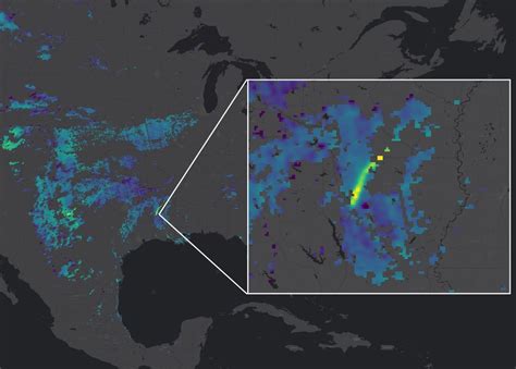 Climate Change Satellites Map Huge Methane Plumes From Oil And Gas