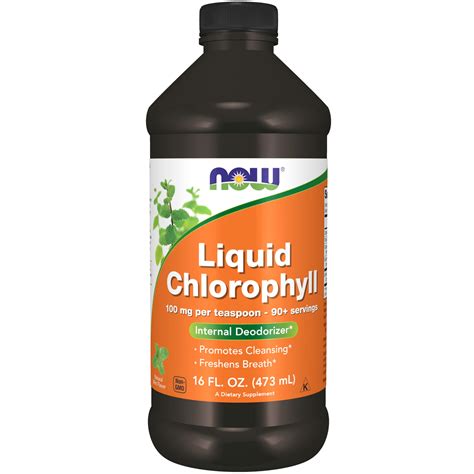 Amazon.com: NOW Foods Supplements, Liquid Chlorophyll, Super ...