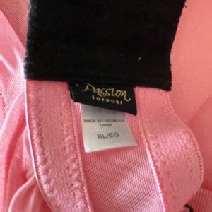 Sweet Hot Pink Babydoll Push Up Lingerie Top By Passion Sexy And Sweet In Xl Large Plus Size Etsy