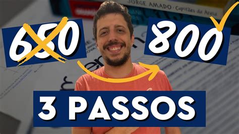 Com Quantos Pontos Passo No Enem - 3 PASSOS PARA VOCÊ AUMENTAR A SUA NOTA NO ENEM EM 150 PONTOS! // O ...