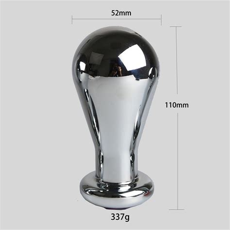 Large Metal Anal Plug With Jeweled Xl Butt Plugs Advanced Etsy