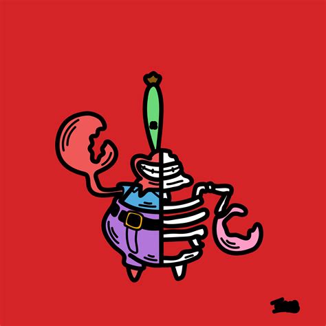 Half Skeleton Bikini Bottom Behance