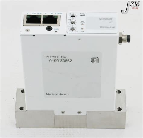 6843 APPLIED MATERIALS MASS FLOW CONTROLLER 0190-83662 – J316Gallery